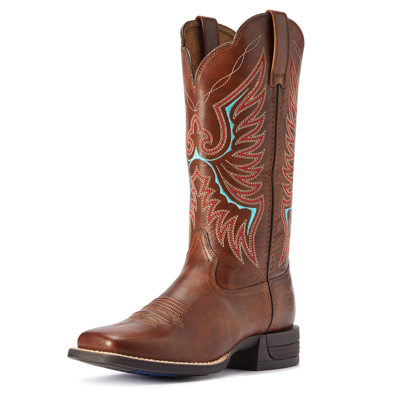 Botas Vaqueras Ariat Rockdale Marrones Mujer - Chile 936-TCGWLR